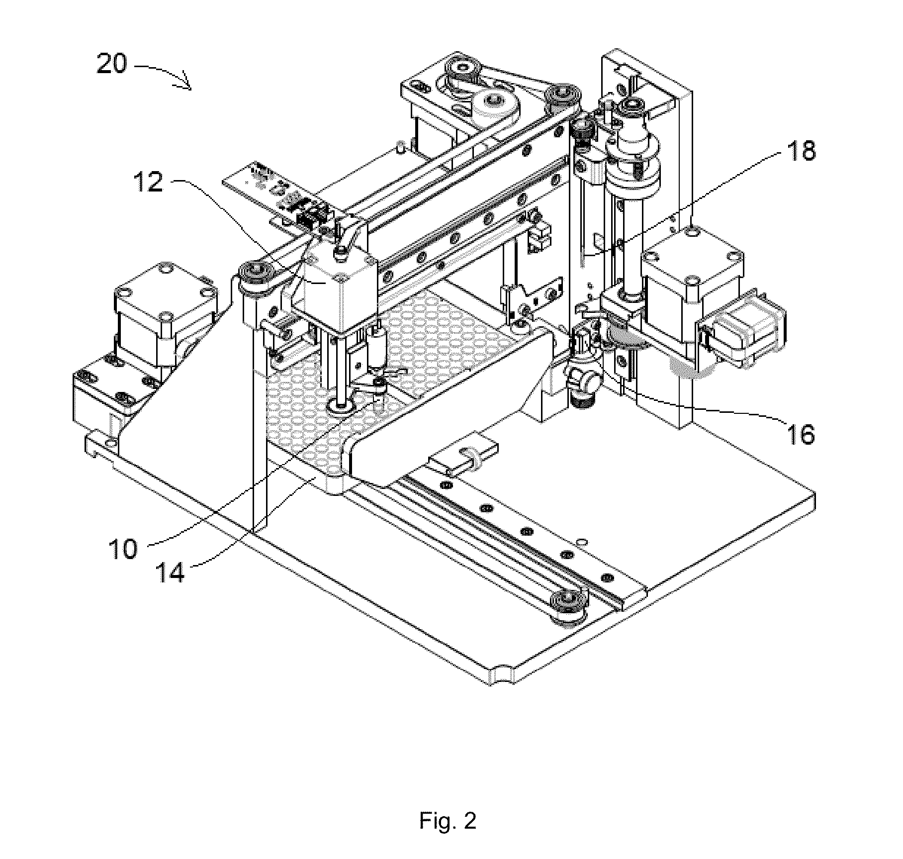 Automated system for handling components of a chromatographic system