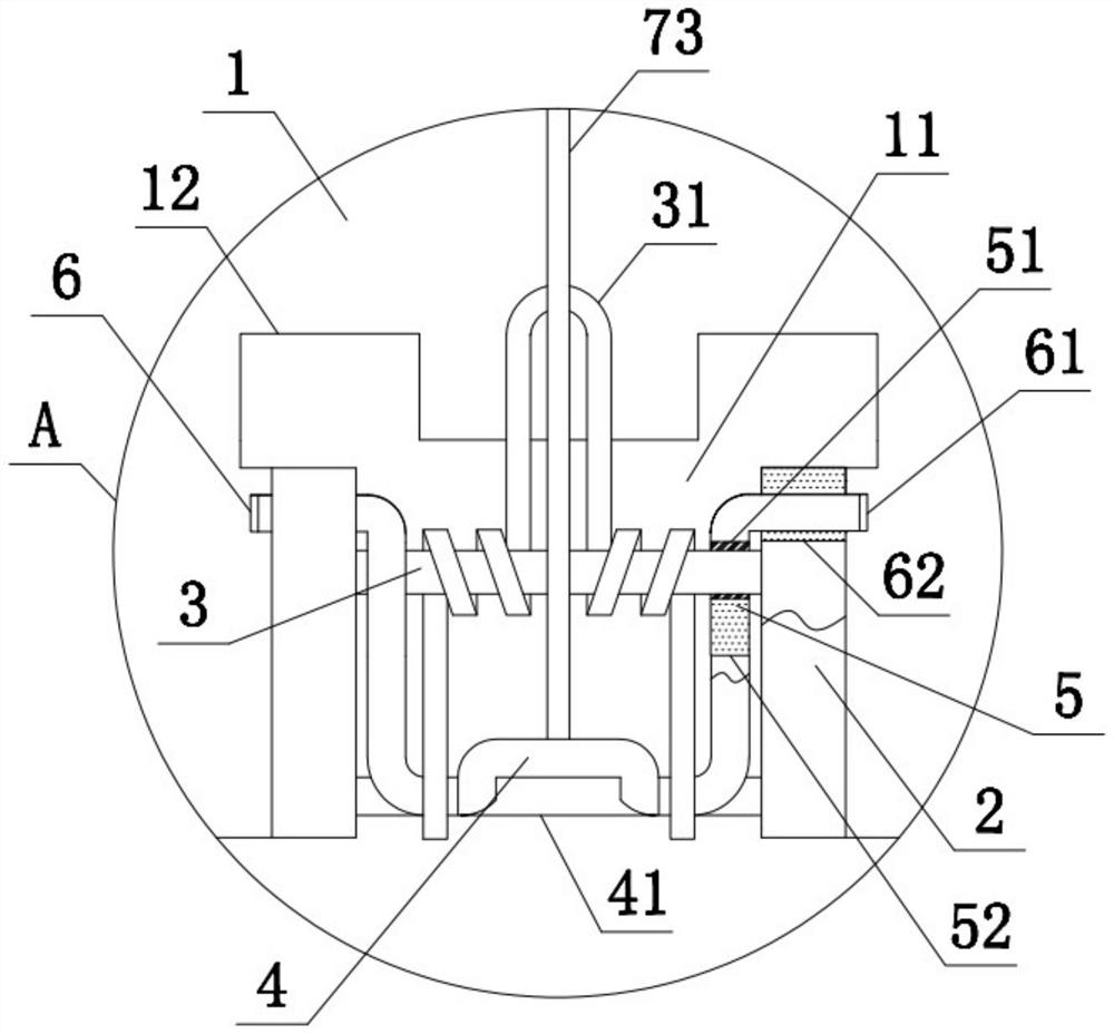 Drainer bottom opening lifting basket bottom cover locking structure