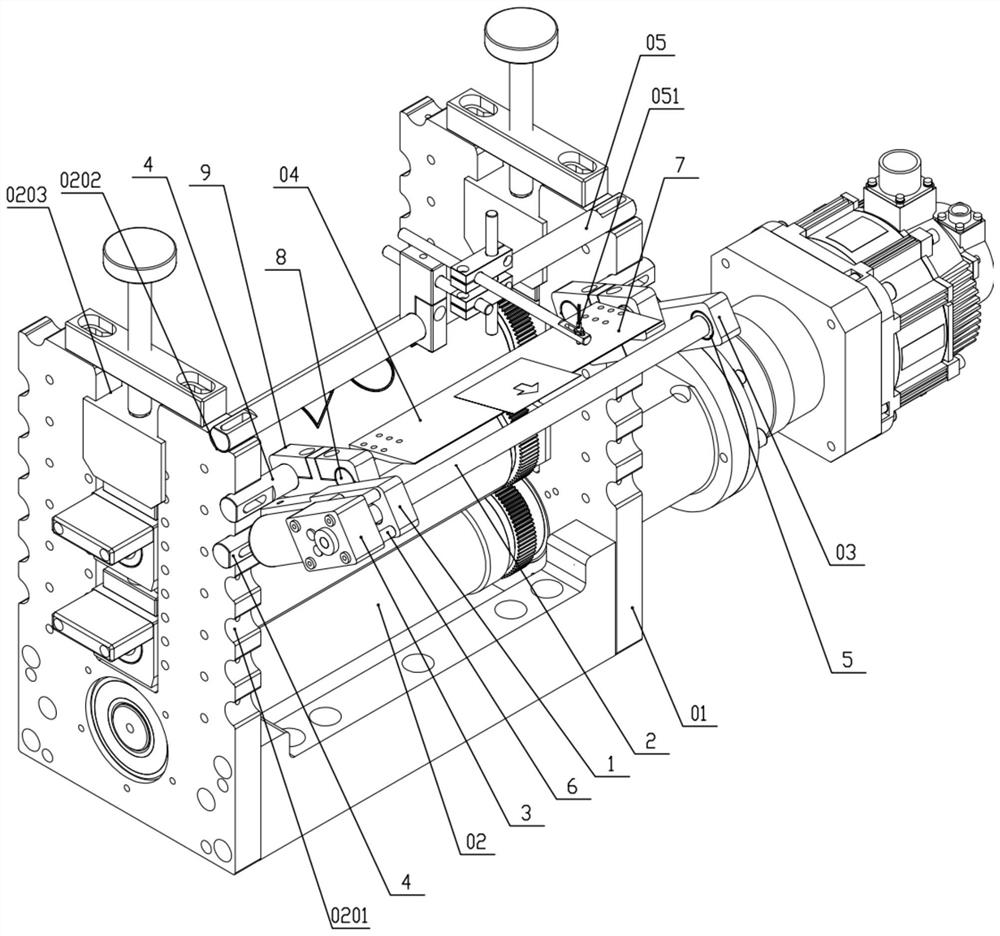 Circular knife machining and stripping all-in-one machine