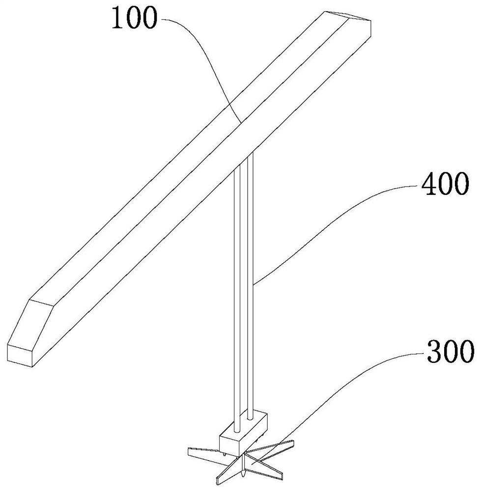 A large aggregate bin deicing device and aggregate bin