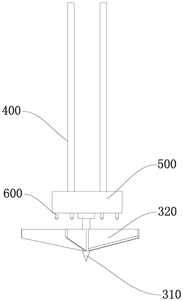 A large aggregate bin deicing device and aggregate bin