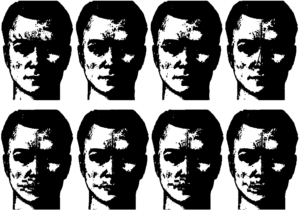 Facial paralysis objective evaluation method and system thereof