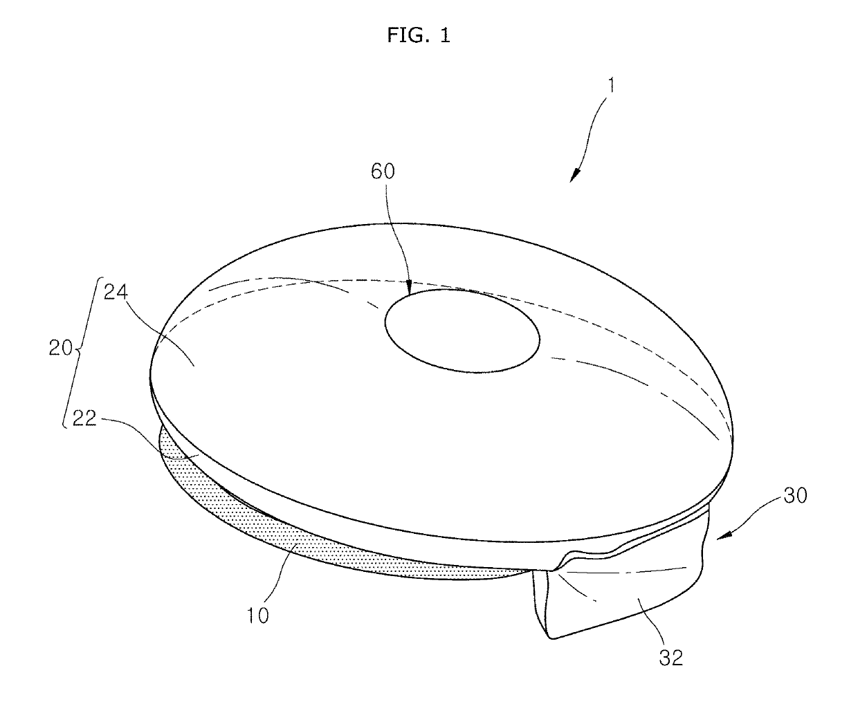 Air bag device for driver's seat