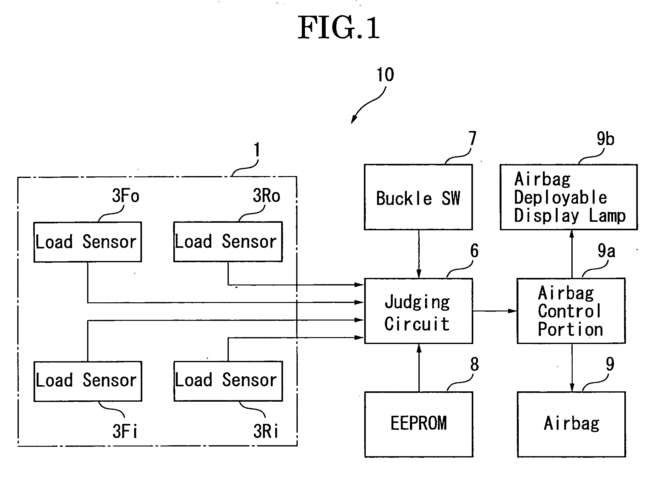 Vehicle passenger detecting device