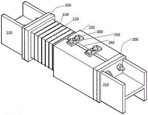 Telescopic steel frame joint suitable for large tunnel deformation