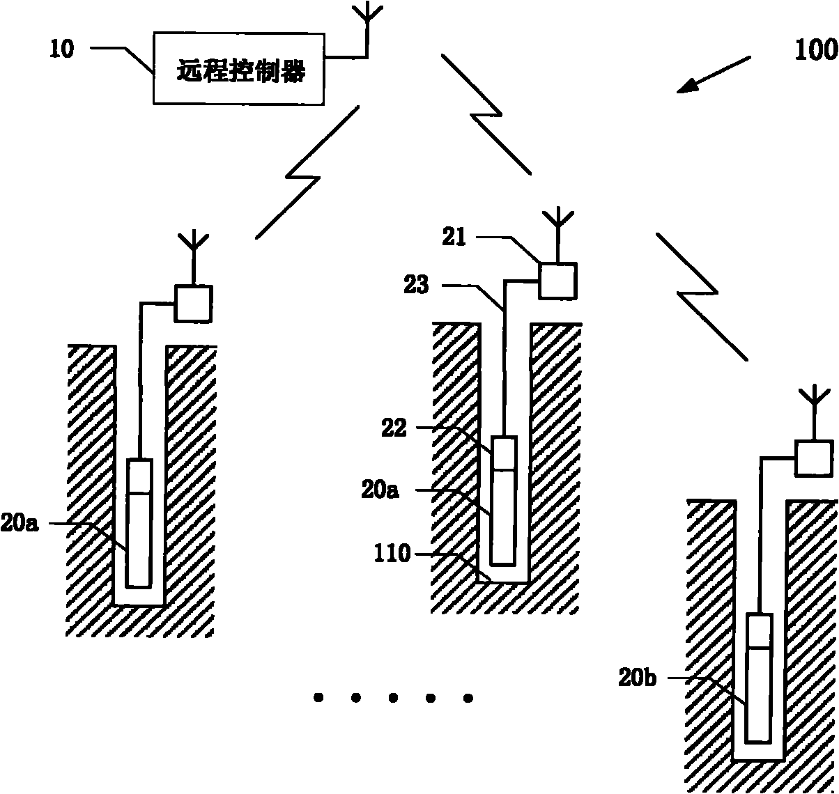 Wireless blasting system and communication method thereof