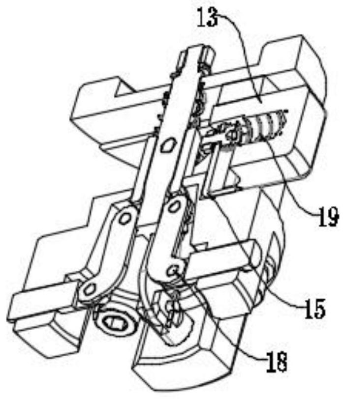 Quick butt joint tail end connecting device