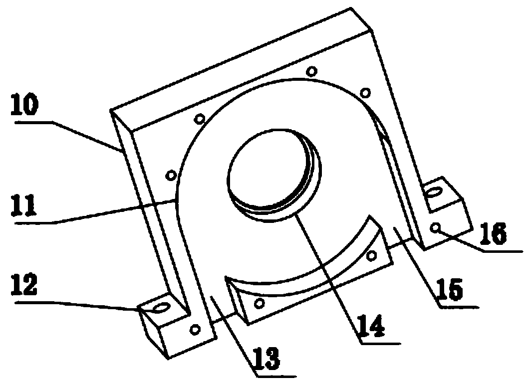 Half type aluminum belt wheel seat