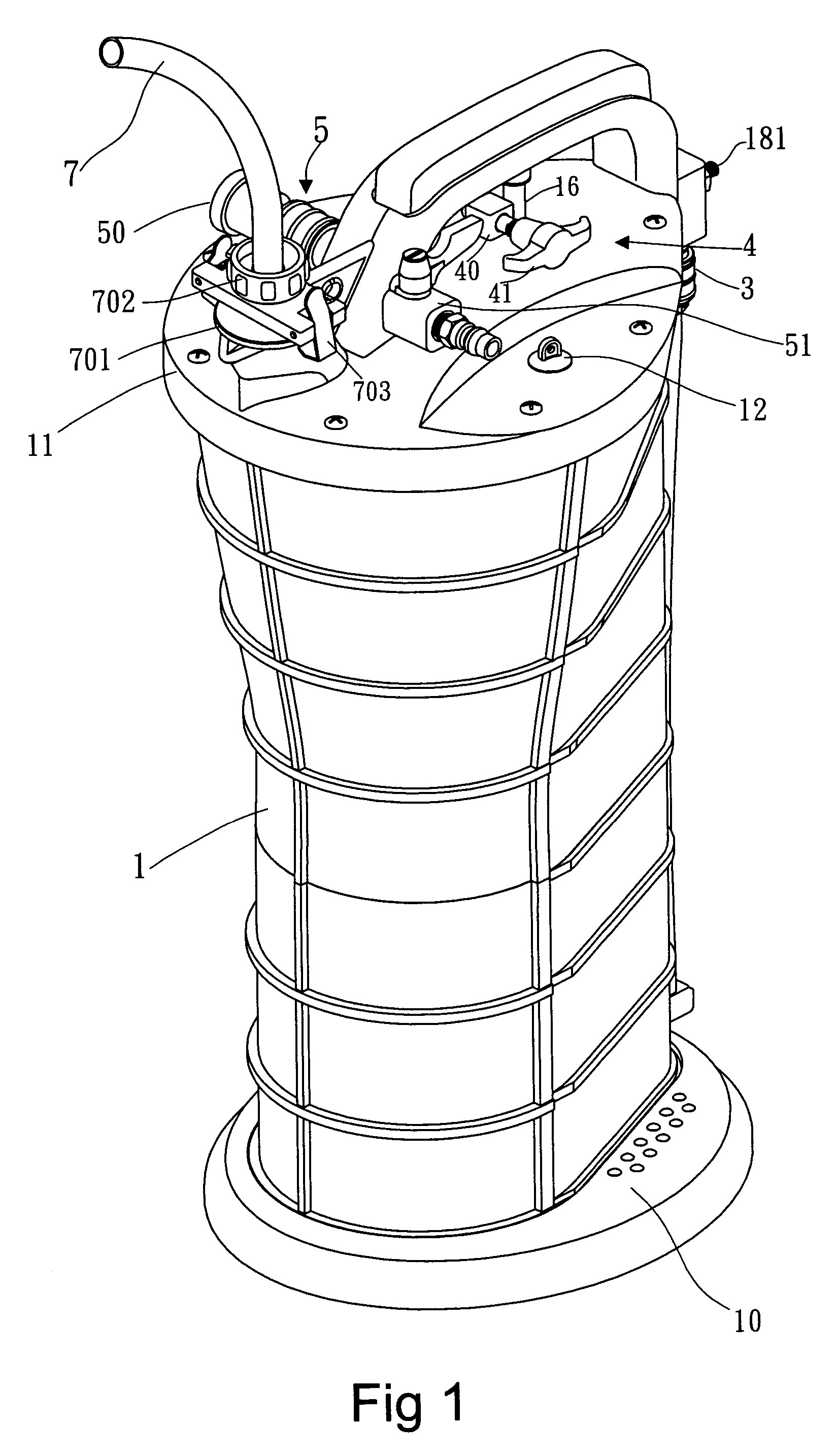 Pumping device