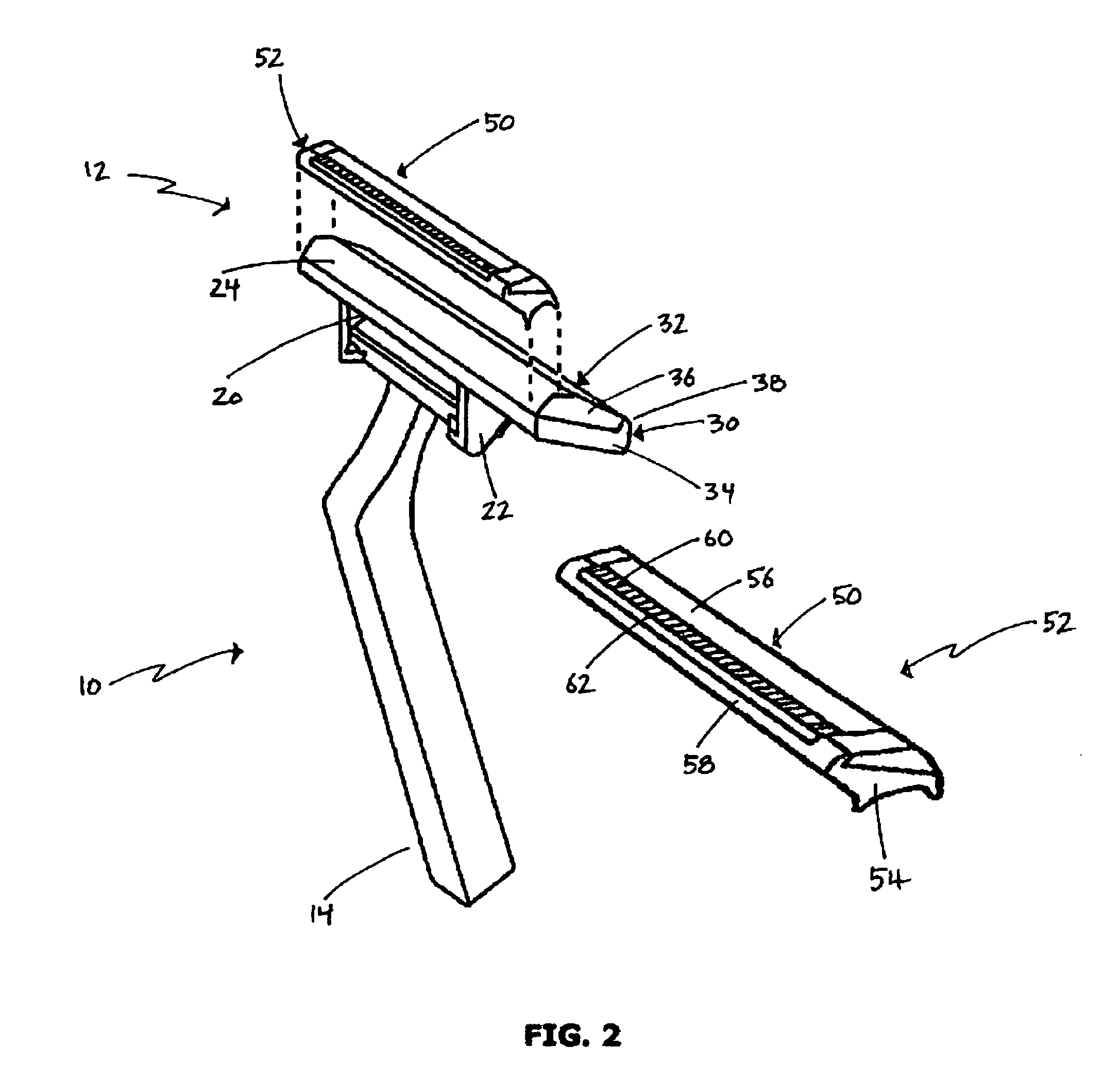 Razor having separate blade groups for shaving and trimming/sculpting