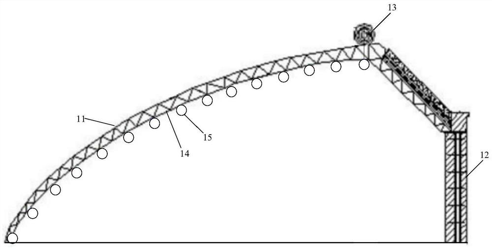 Sunlight greenhouse roller shutter positioning method and synchronous monitoring method