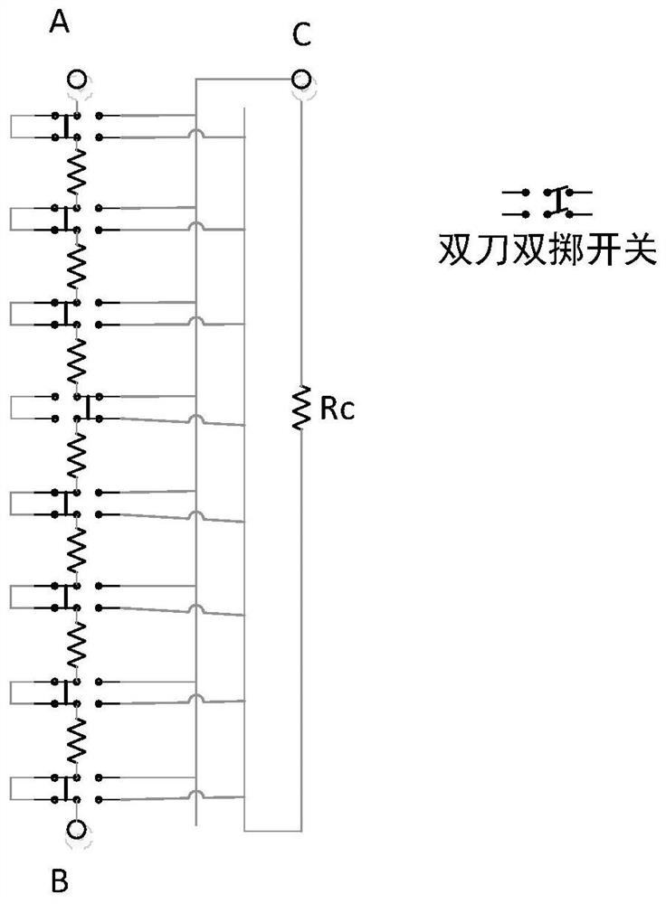 Welding process parameter issuing control device based on array passive potential