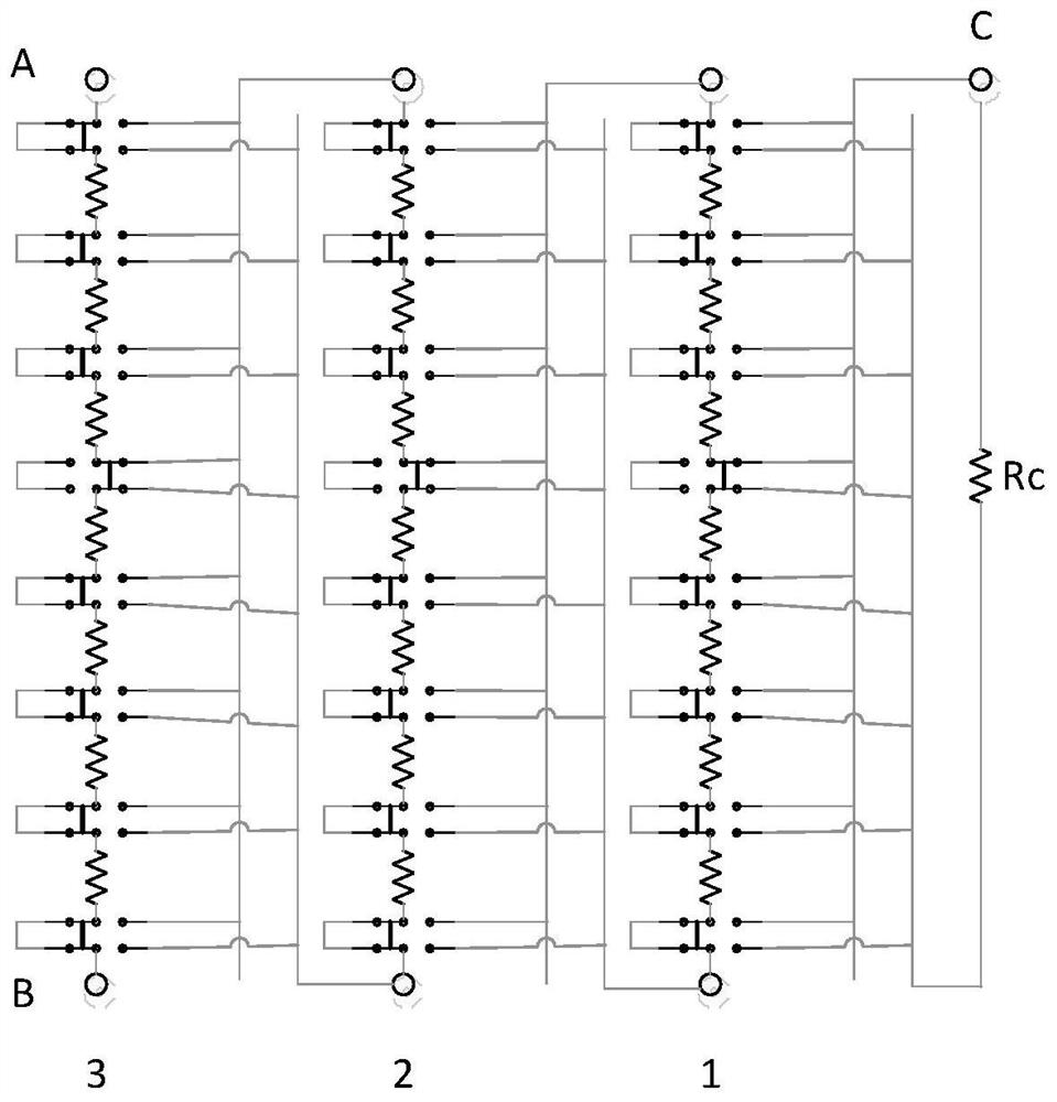 Welding process parameter issuing control device based on array passive potential