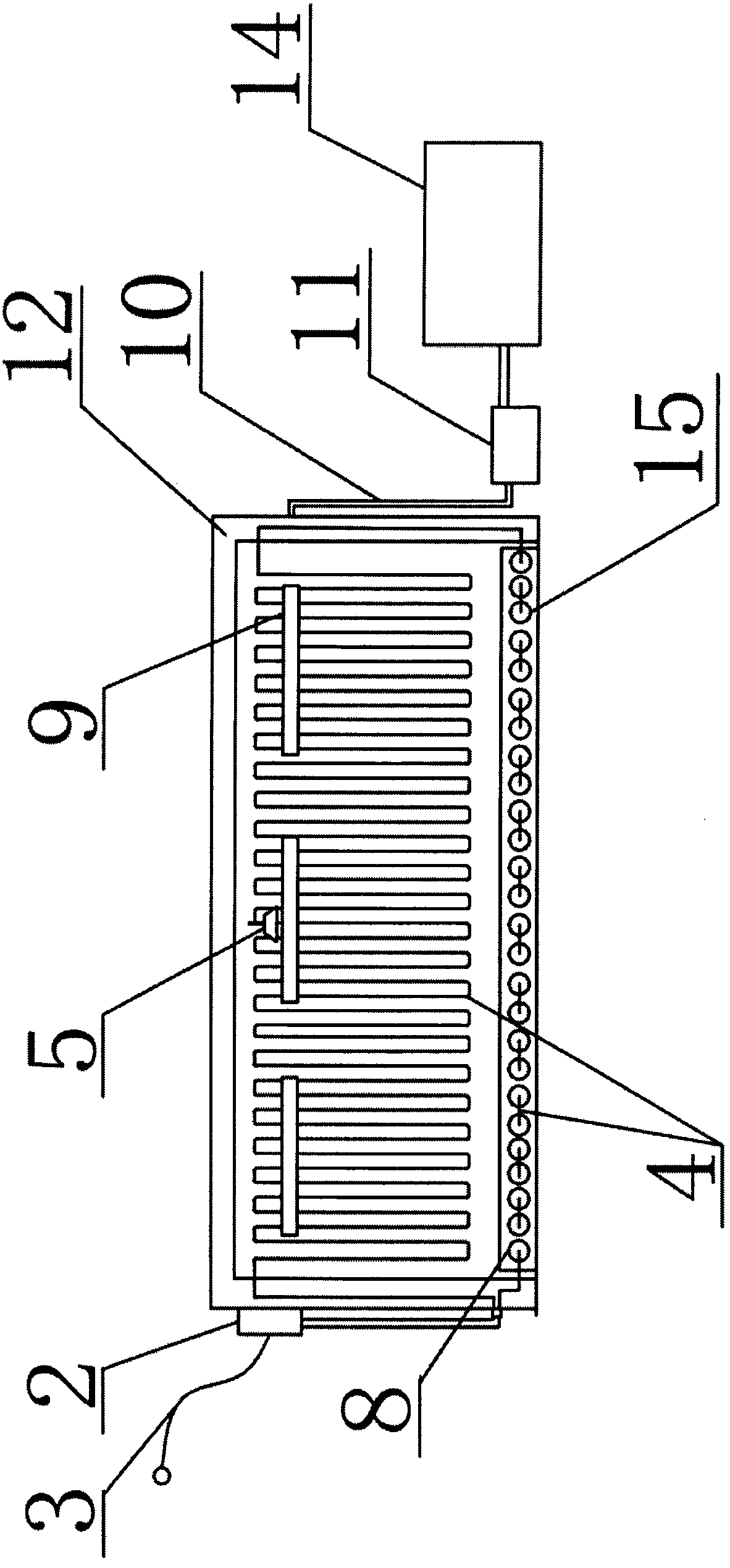 Anti-season generation-adding breeding box for rice