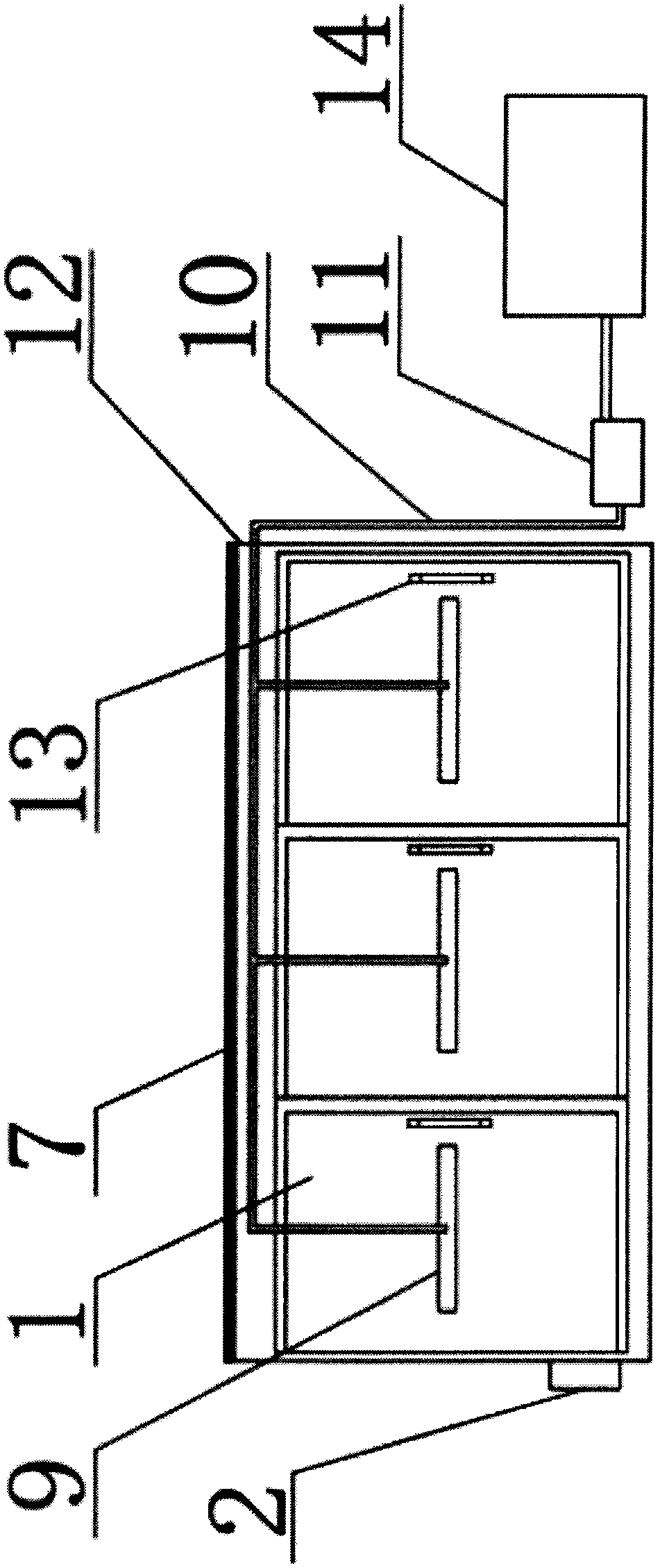 Anti-season generation-adding breeding box for rice