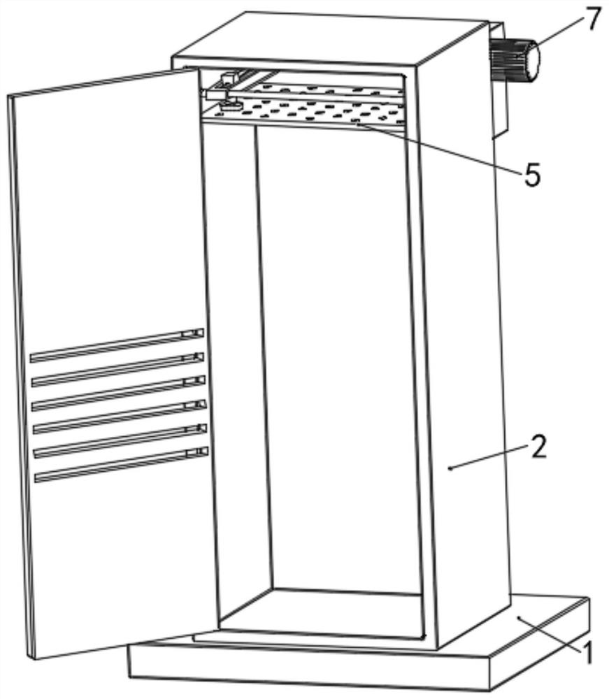 Intelligent switch cabinet dehumidifier and dehumidification switch cabinet