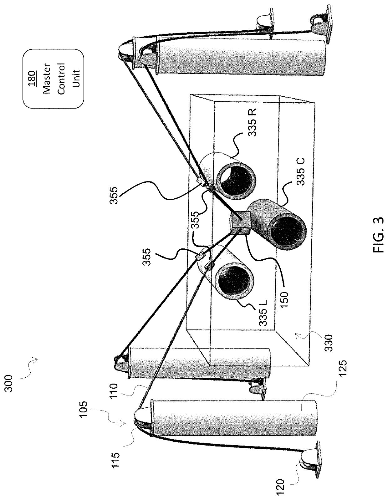 Cable suspended robot for industrial plants