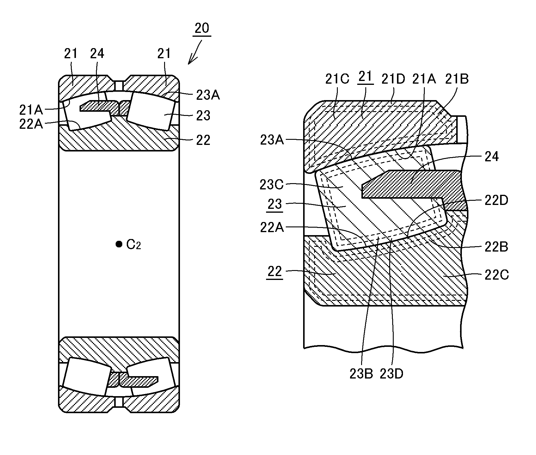 Bearing component, rolling bearing, and method for producing bearing component