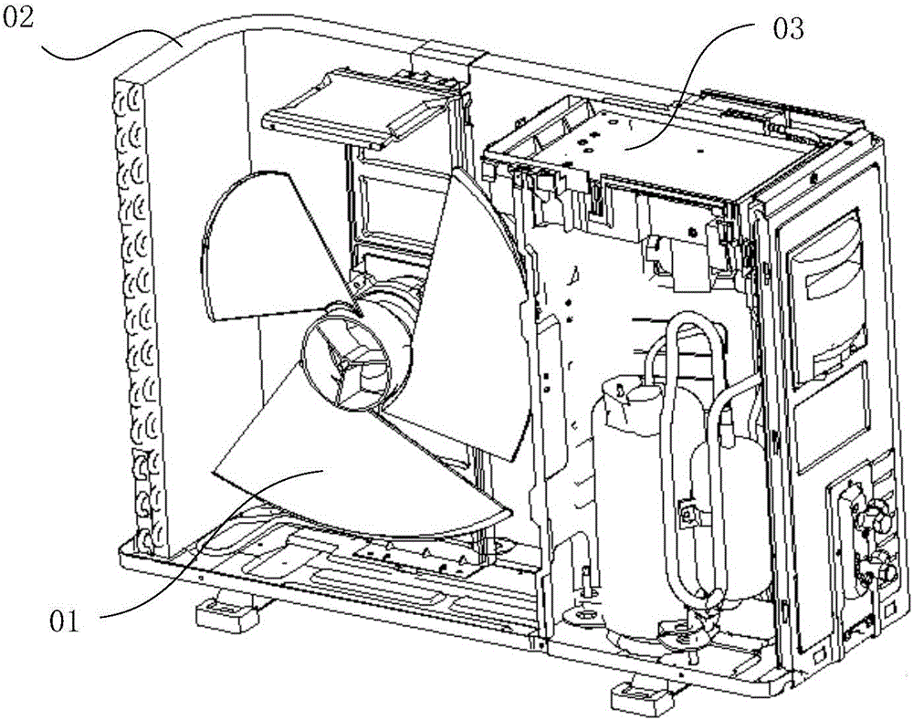 Cooler used for air conditioner frequency converter and variable frequency air conditioner