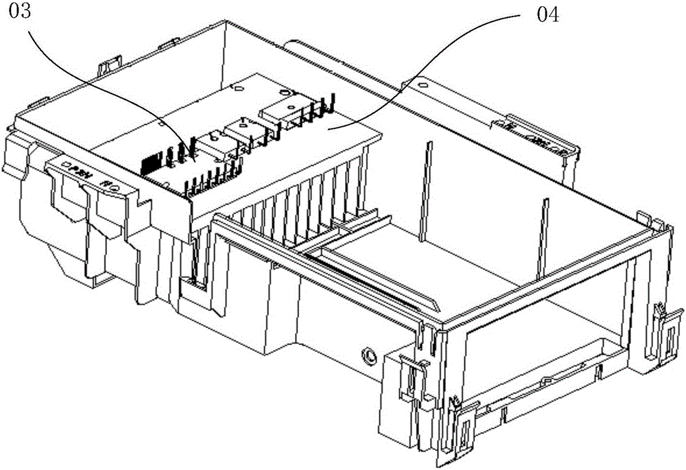 Cooler used for air conditioner frequency converter and variable frequency air conditioner