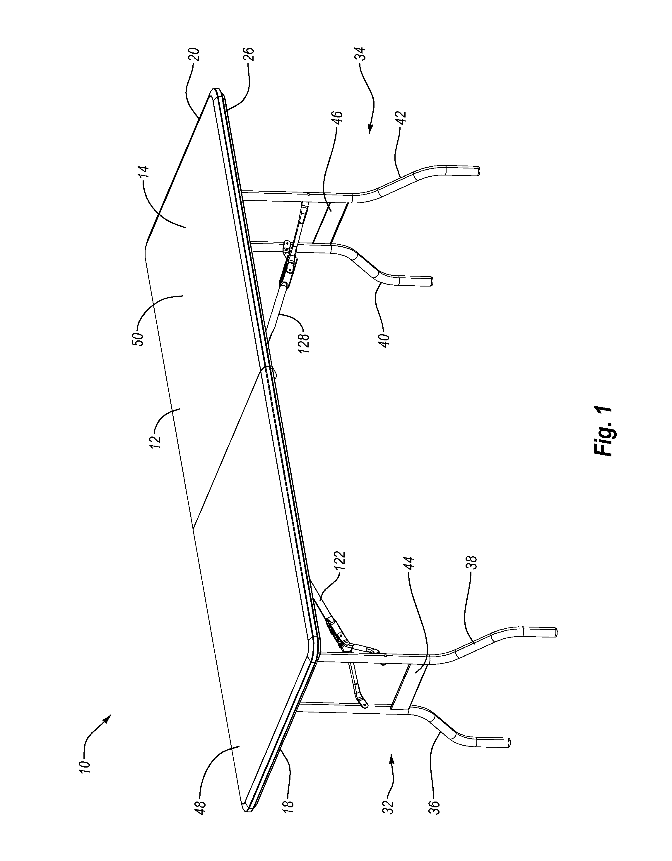 Folding table