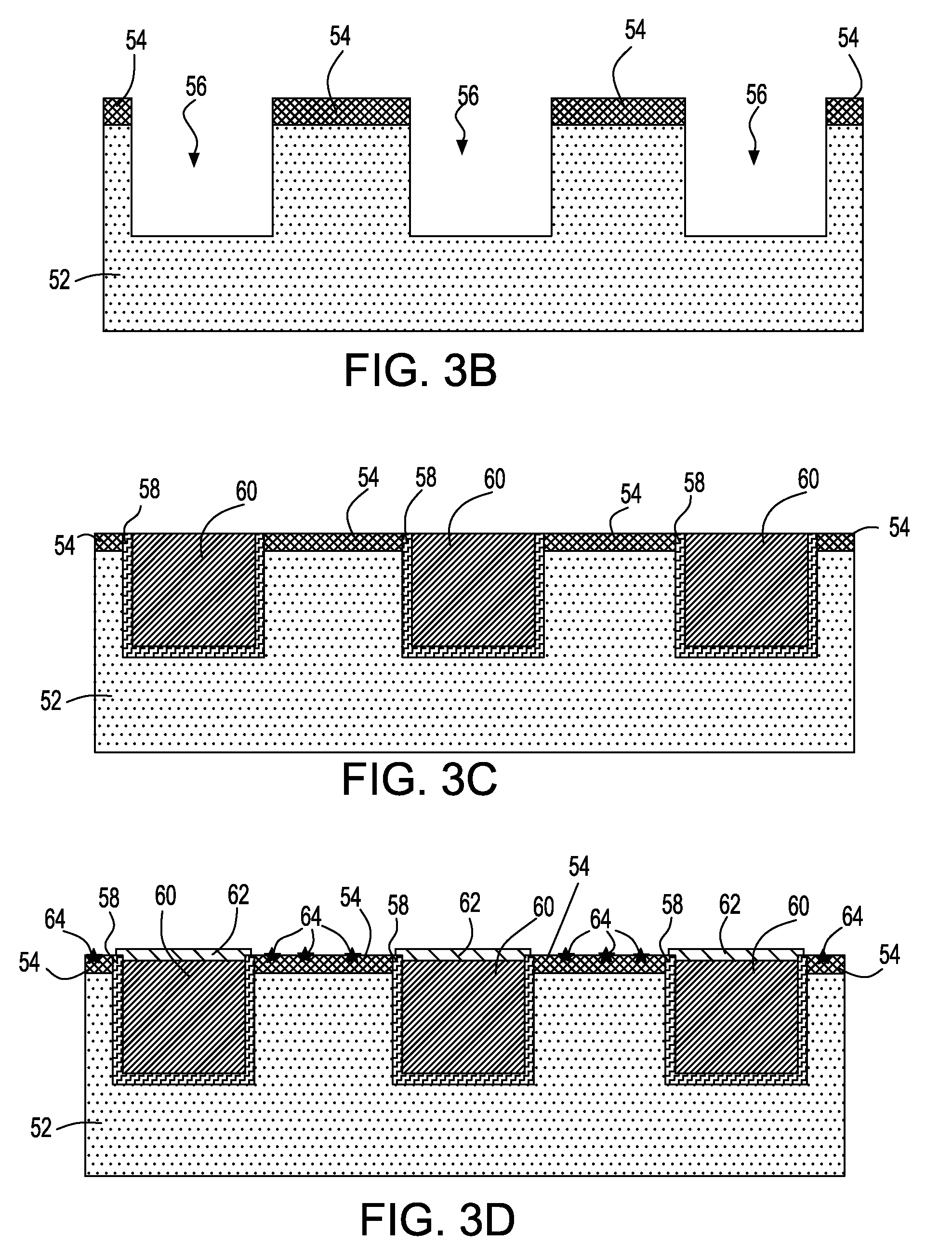 Structure for metal cap applications