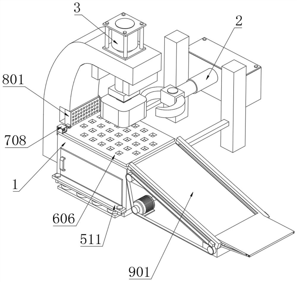 Forging method capable of realizing multi-surface forging forming