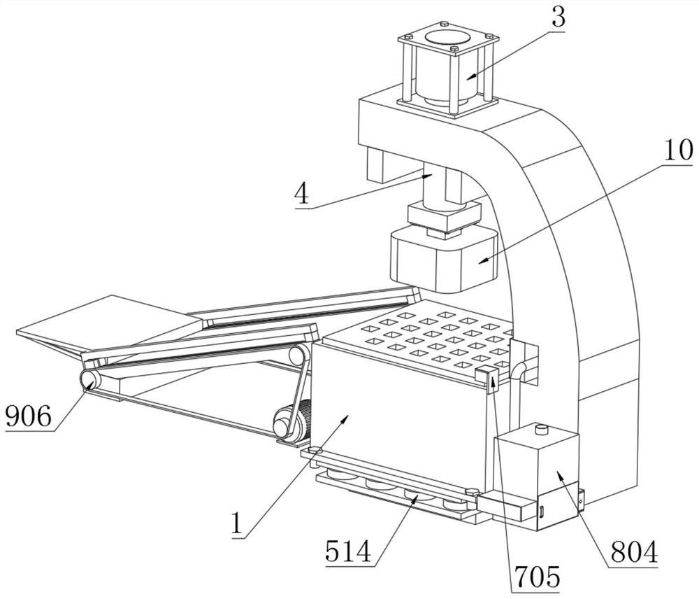 Forging method capable of realizing multi-surface forging forming