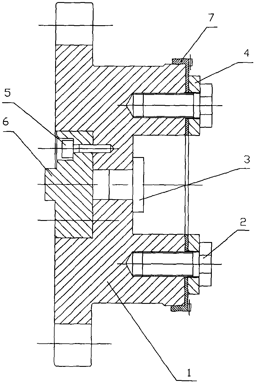 Thin-wall face gear machining fixture