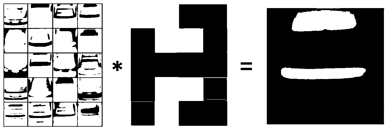 Vehicle low-resolution imaging method