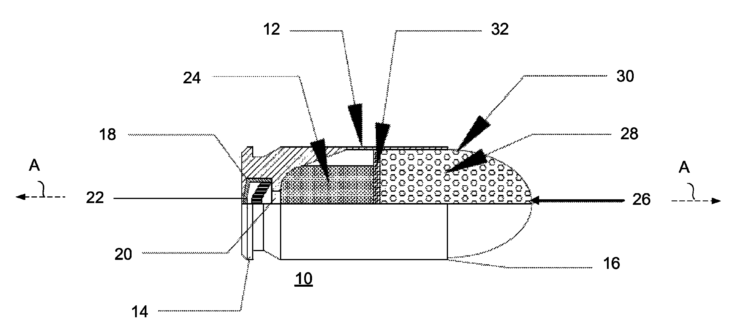 Providing spin to composite projectile