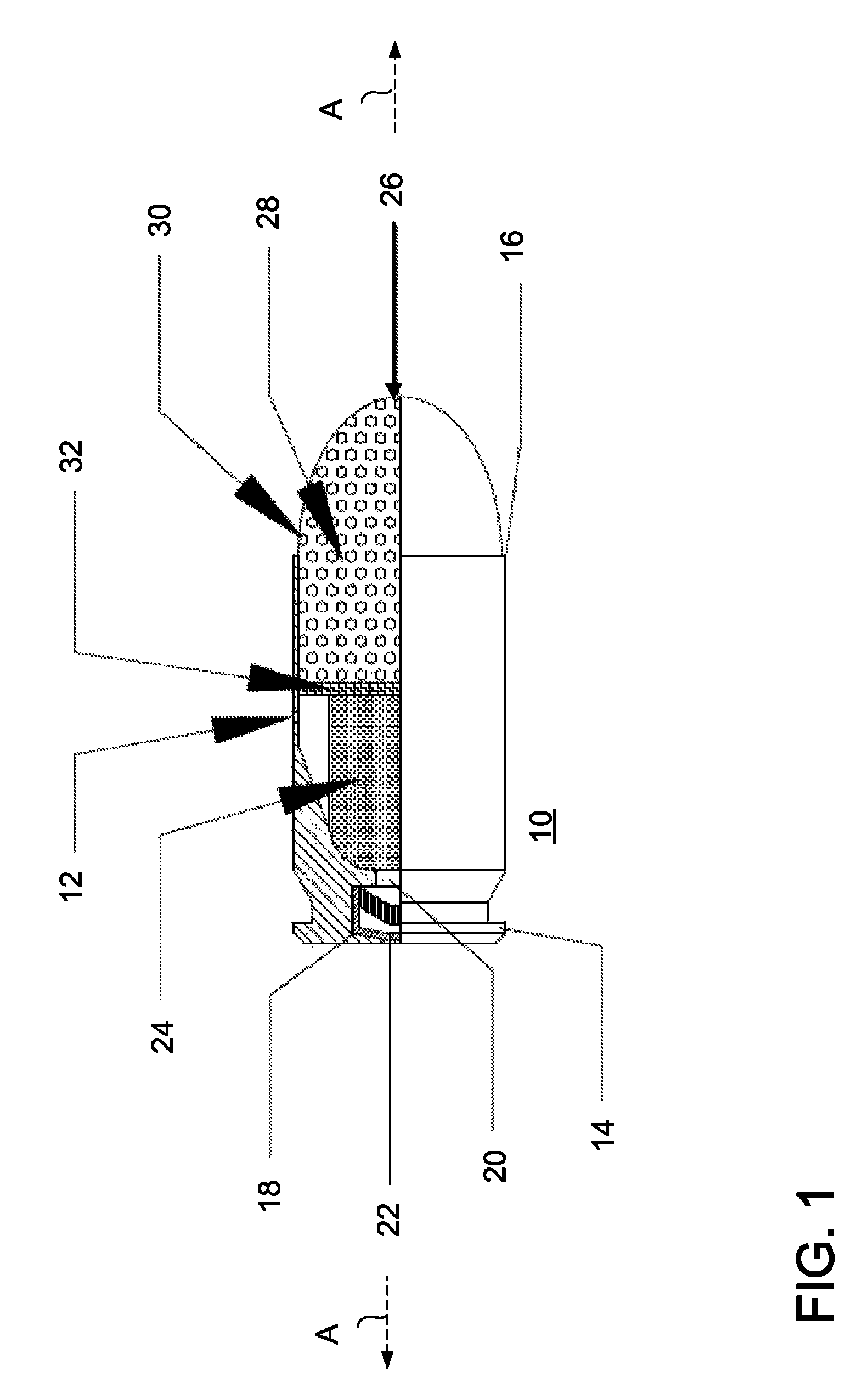 Providing spin to composite projectile