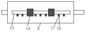 Adjusting device of steel band unwinding machine