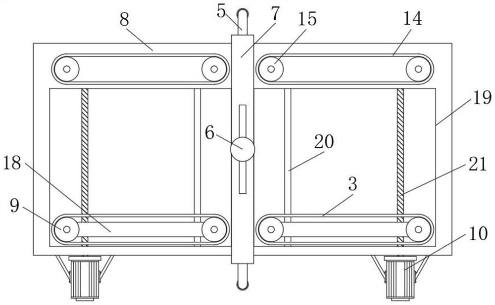 A cutting device for automobile castings