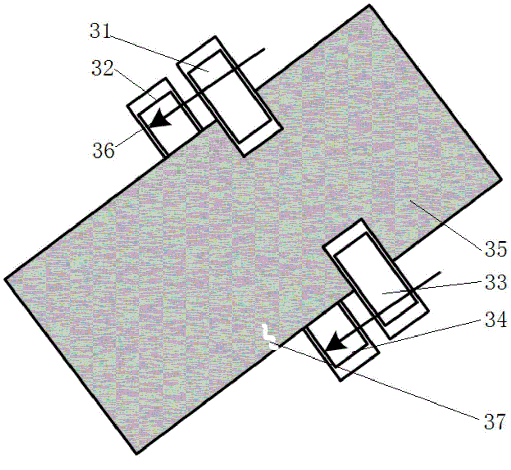 Apparatus for detecting strip steel edge crack based on correcting CPC system