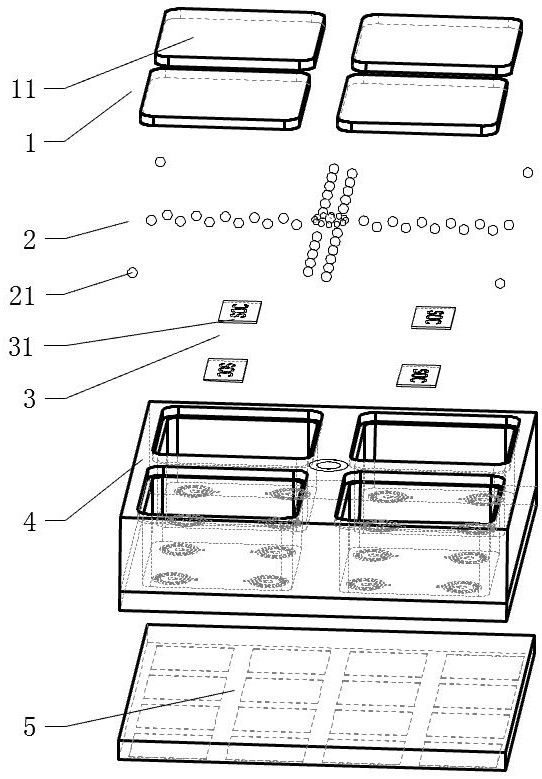 A Novel Airtight Tiled Phased Array Antenna