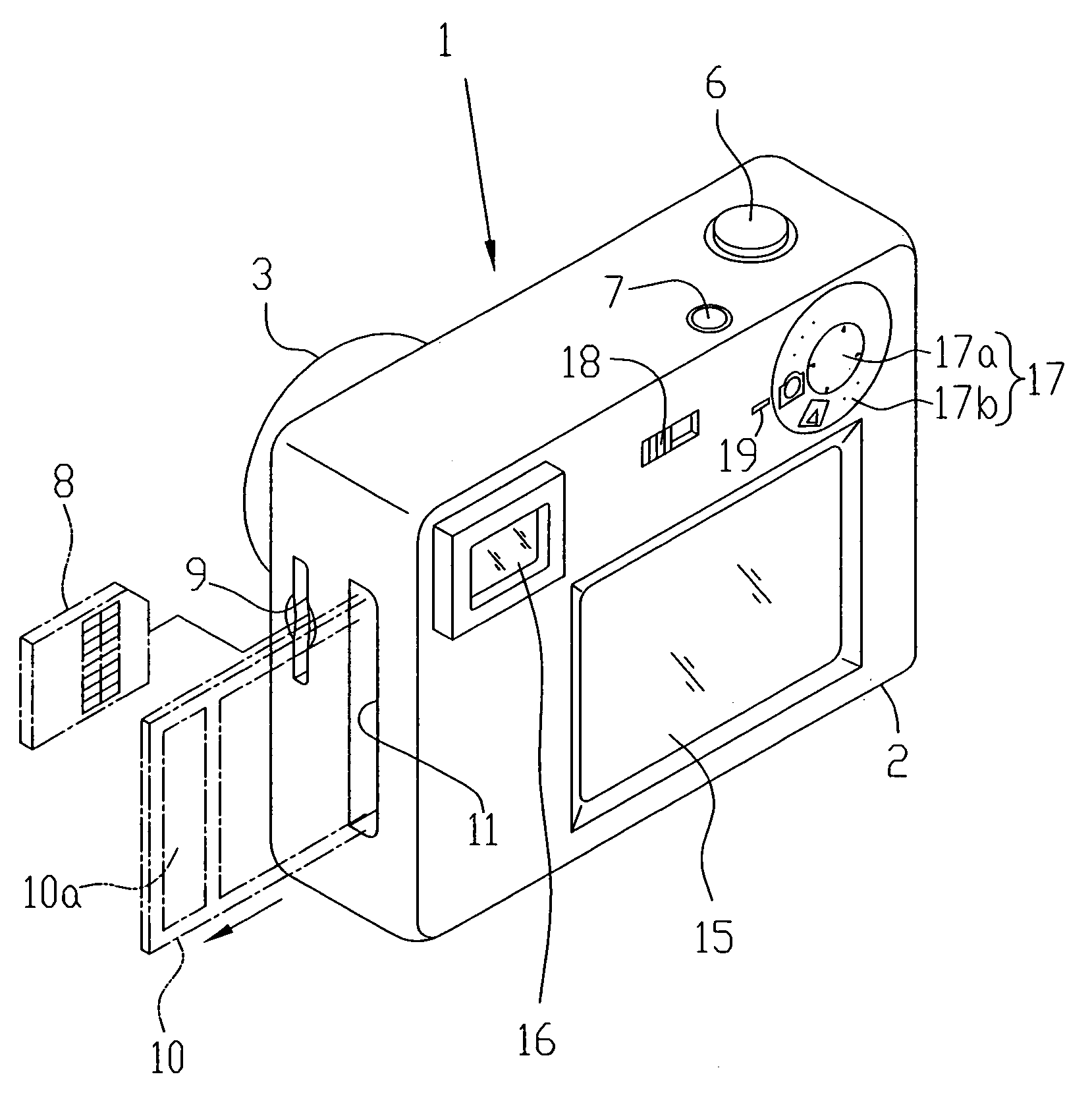 Electronic still camera with printer and printer with monitor