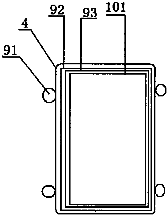 Dressing auxiliary frame for orthopaedics department