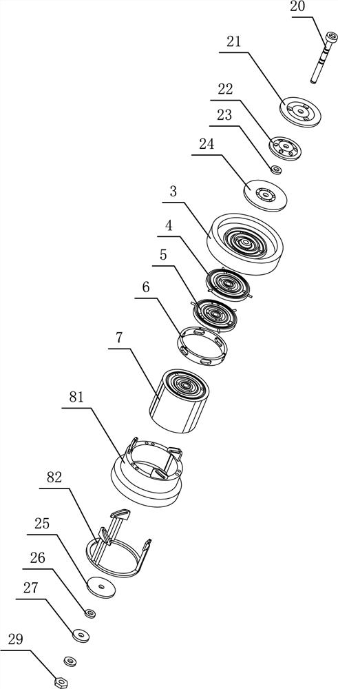 Adjustable double-cylinder oil pressure shock absorber for automobile suspension