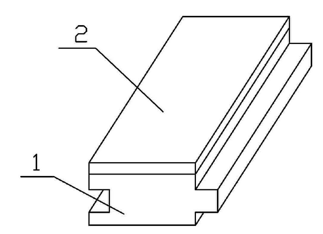 Production technology for wood-plastic water-proof outdoor floor and products produced thereby