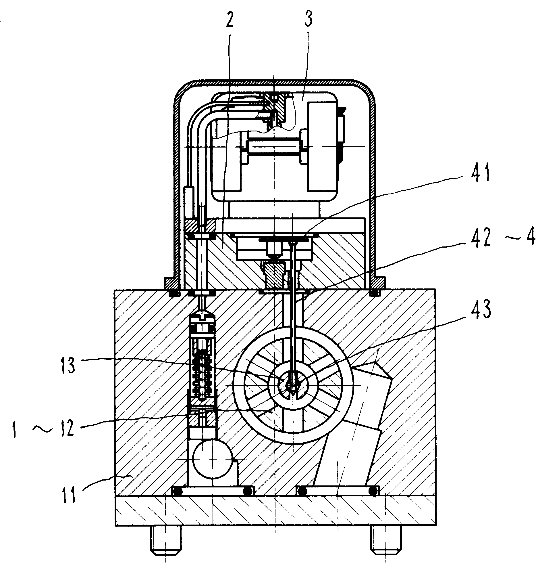 Electro-hydraulic servo valve for prestage independent type jet flow pipe