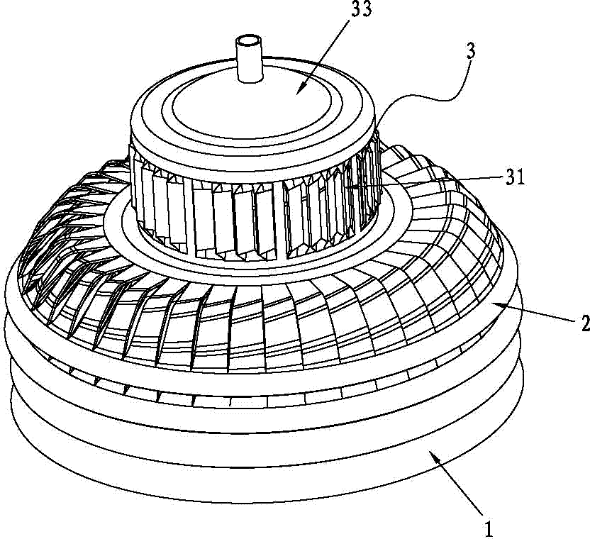 LED (Light Emitting Diode) lamp with multiple heat dissipation structures