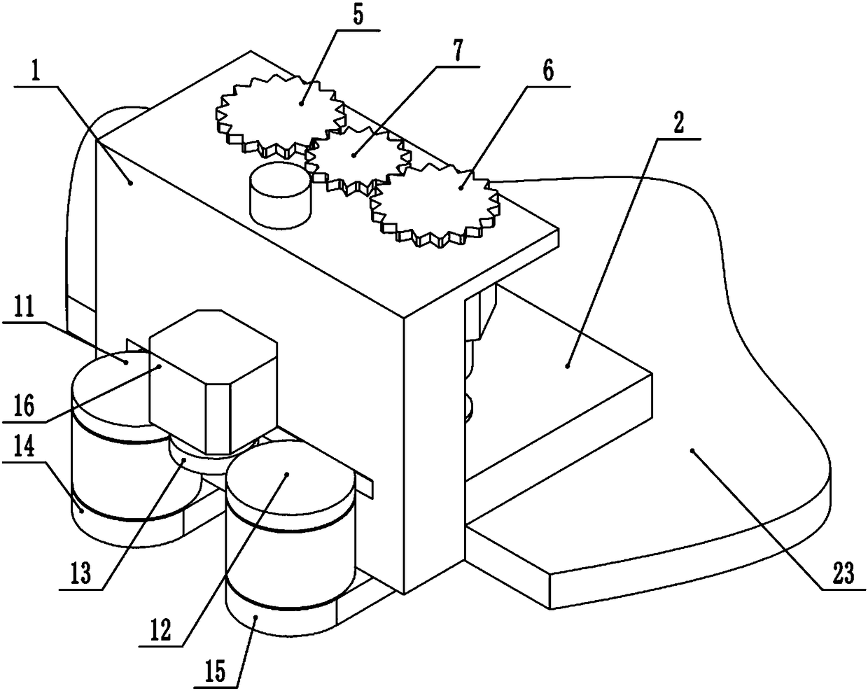 Lifting device special for large steel plates