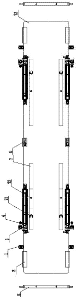 General device of locomotive body assembly