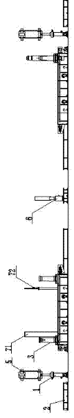 General device of locomotive body assembly