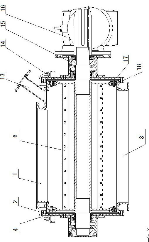 Dual-channel star-shaped feeder