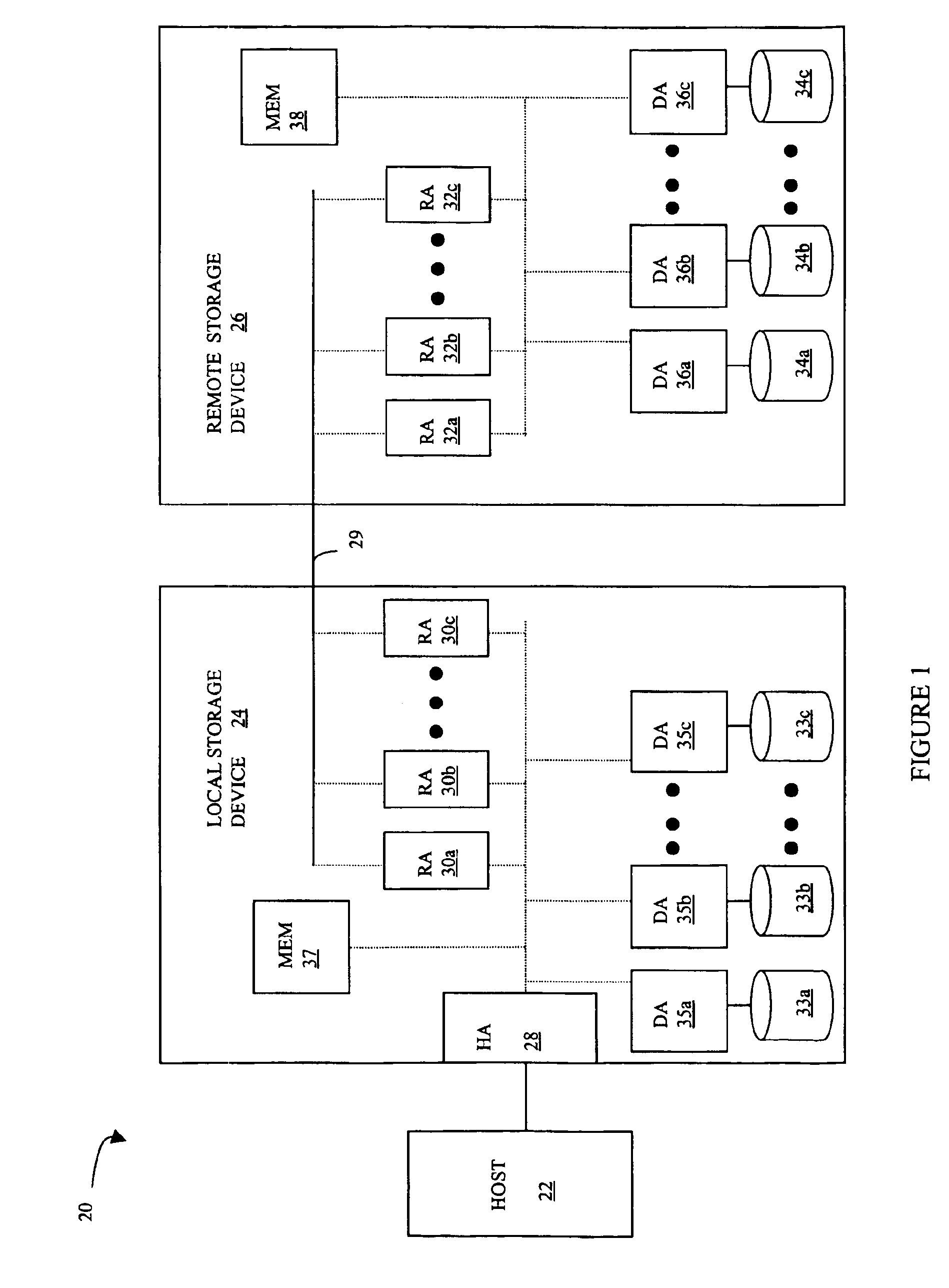 Distributed background track processing