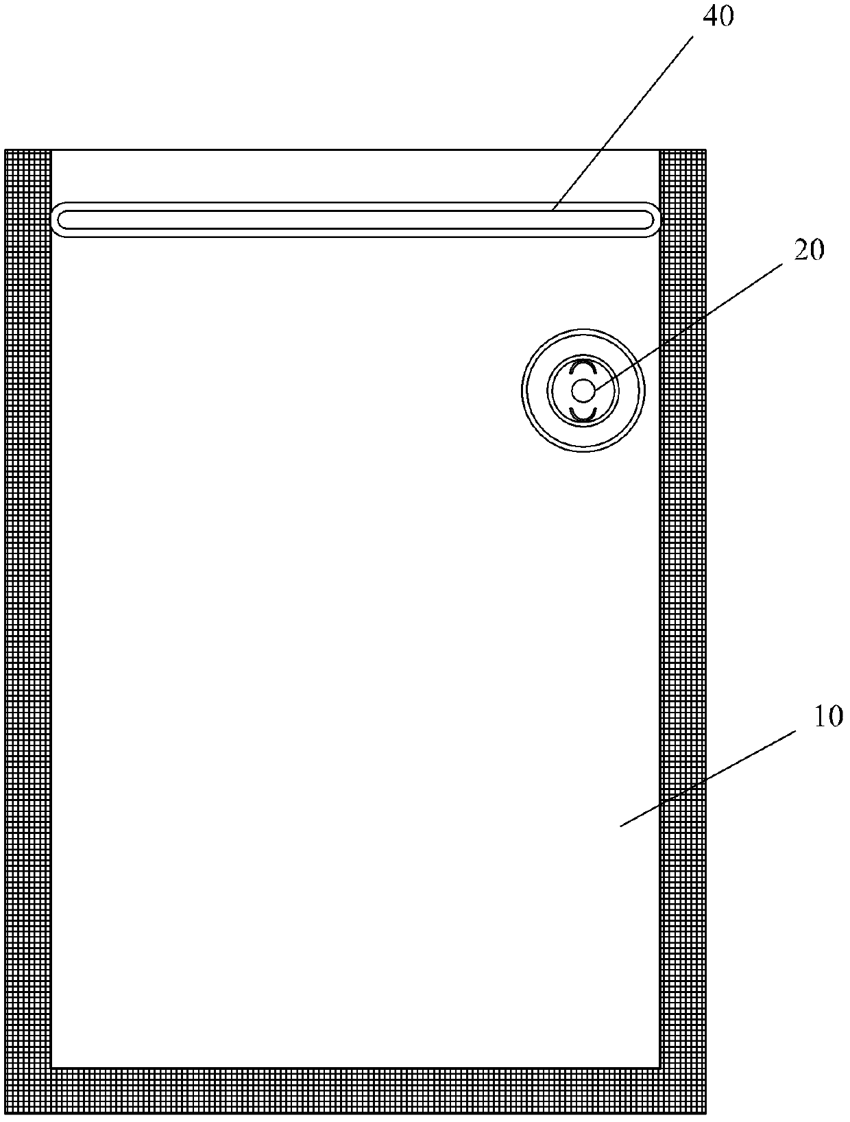 Vacuum fresh-keeping bag provided with extraction valve and sealing zipper