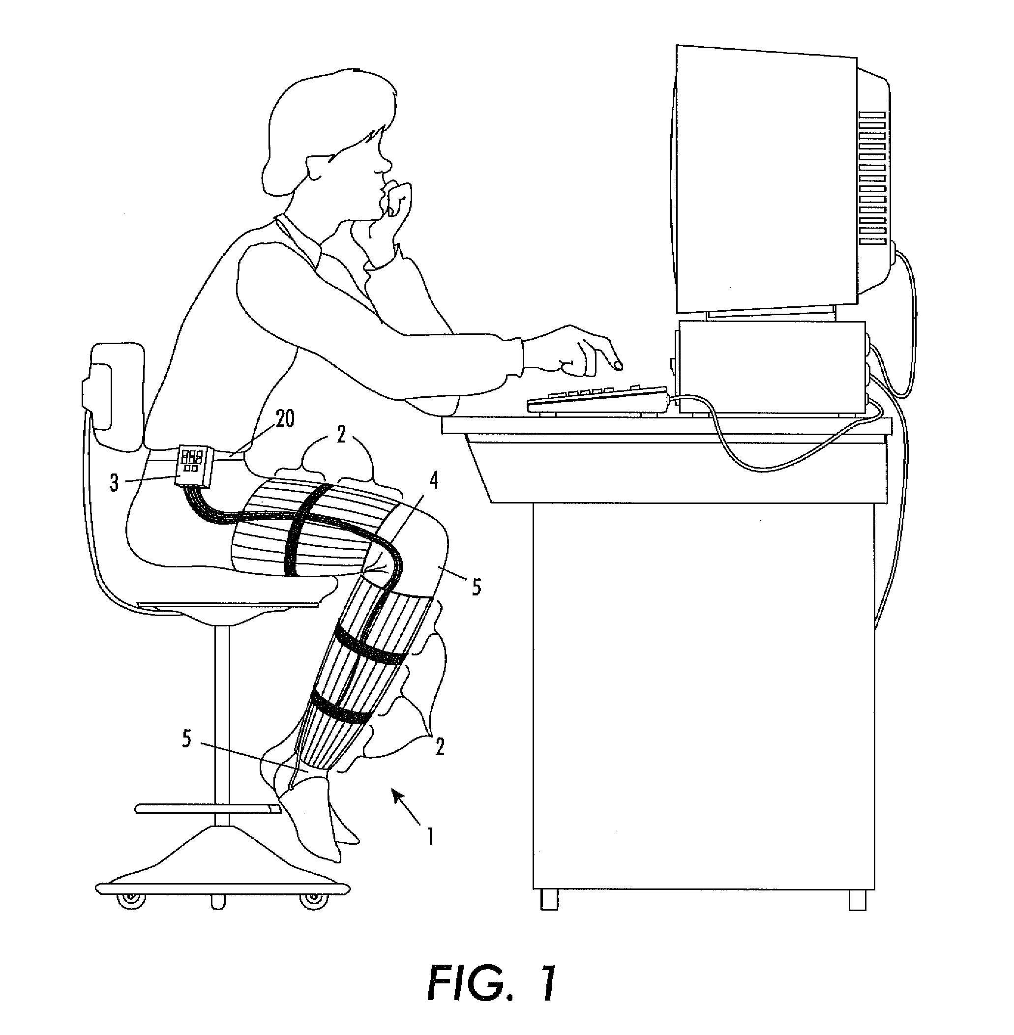 Method and apparatus for assisting vascular flow through external compression synchronized with venous phasic flow