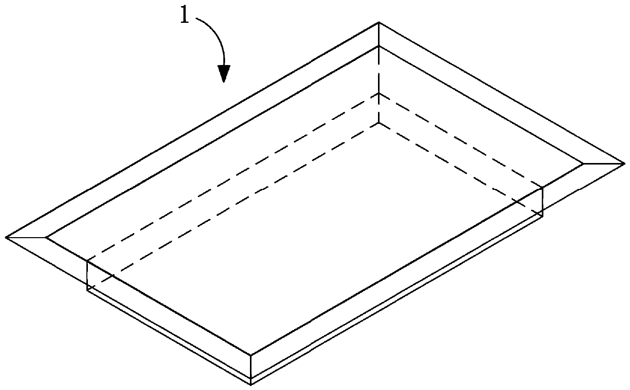 Built-in environment-friendly rainwater filtering structure